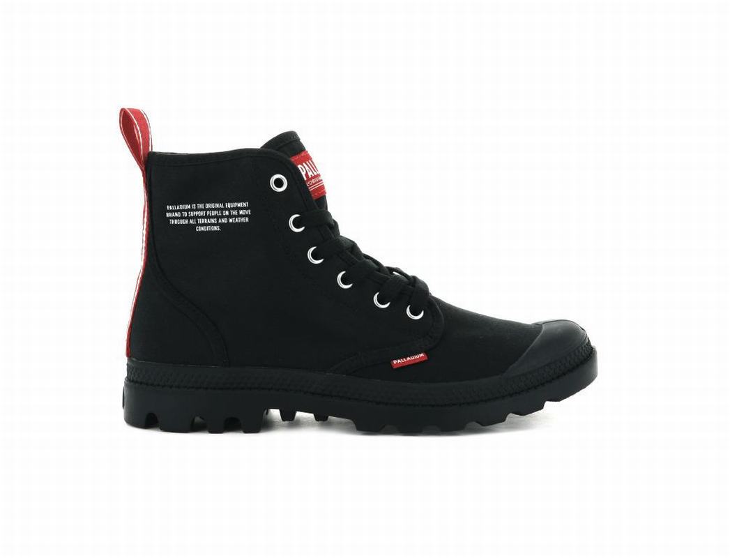 Palladium Pampa Hi Dare Herren Stiefel Schwarz ||391245-BWE||